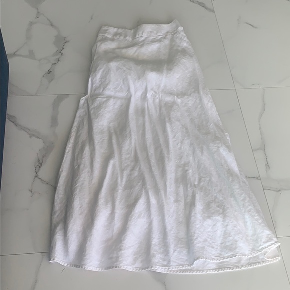 100 %linen skirt